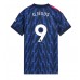 Arsenal Gabriel Jesus #9 Bortedrakt Dame 2025-26 Korte ermer
